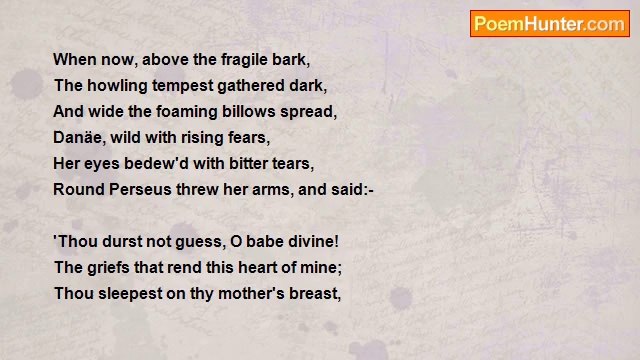 Peter John Allan - Danae- A Fragment From Simonides