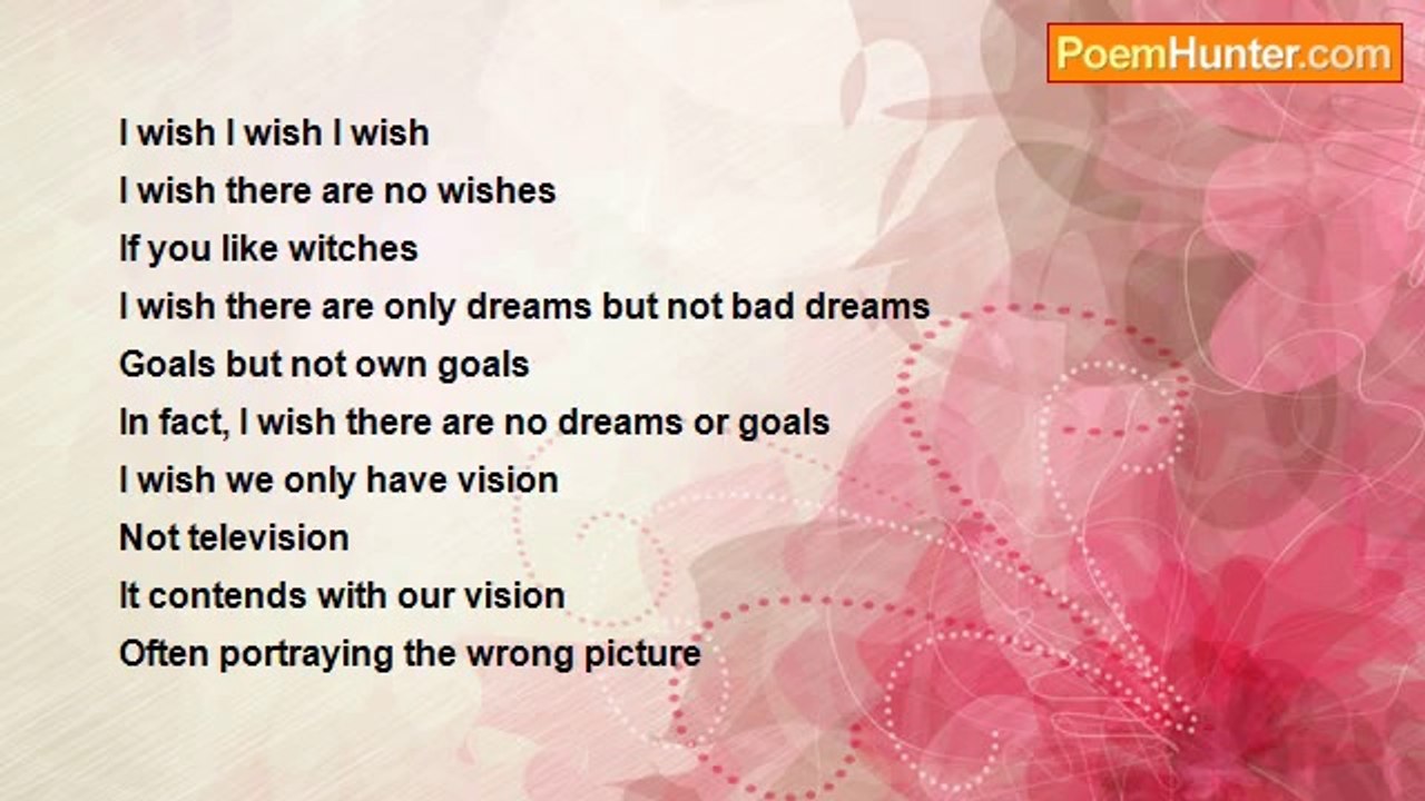 Ayandare Mayowa - I wish I wish I wish
