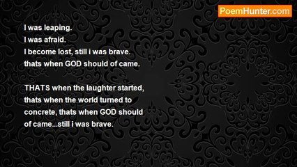 david gerardino - thats when GOD should of came