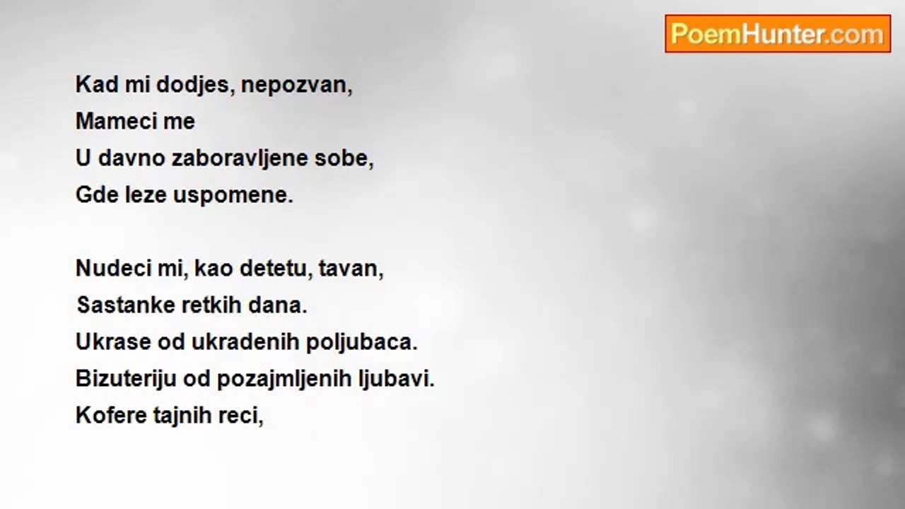 Tanja Bulovic - Kad Mi Dodjes