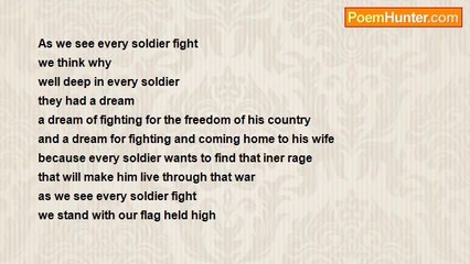 tylor bearman - A Soldiers Dream