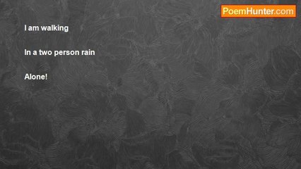 Framarz Bagheri - A two person rain