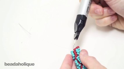 How to Use the BeadSmith Cordless Thread Zap II Thread Burner Tool