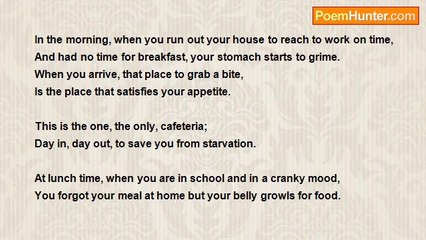 SarahLee Emilaire - The Cafeteria