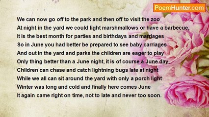 Randy McClave - Welcome June