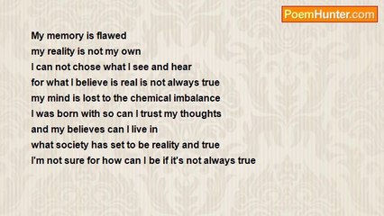 Amanda Shelton - Chemical imbalance