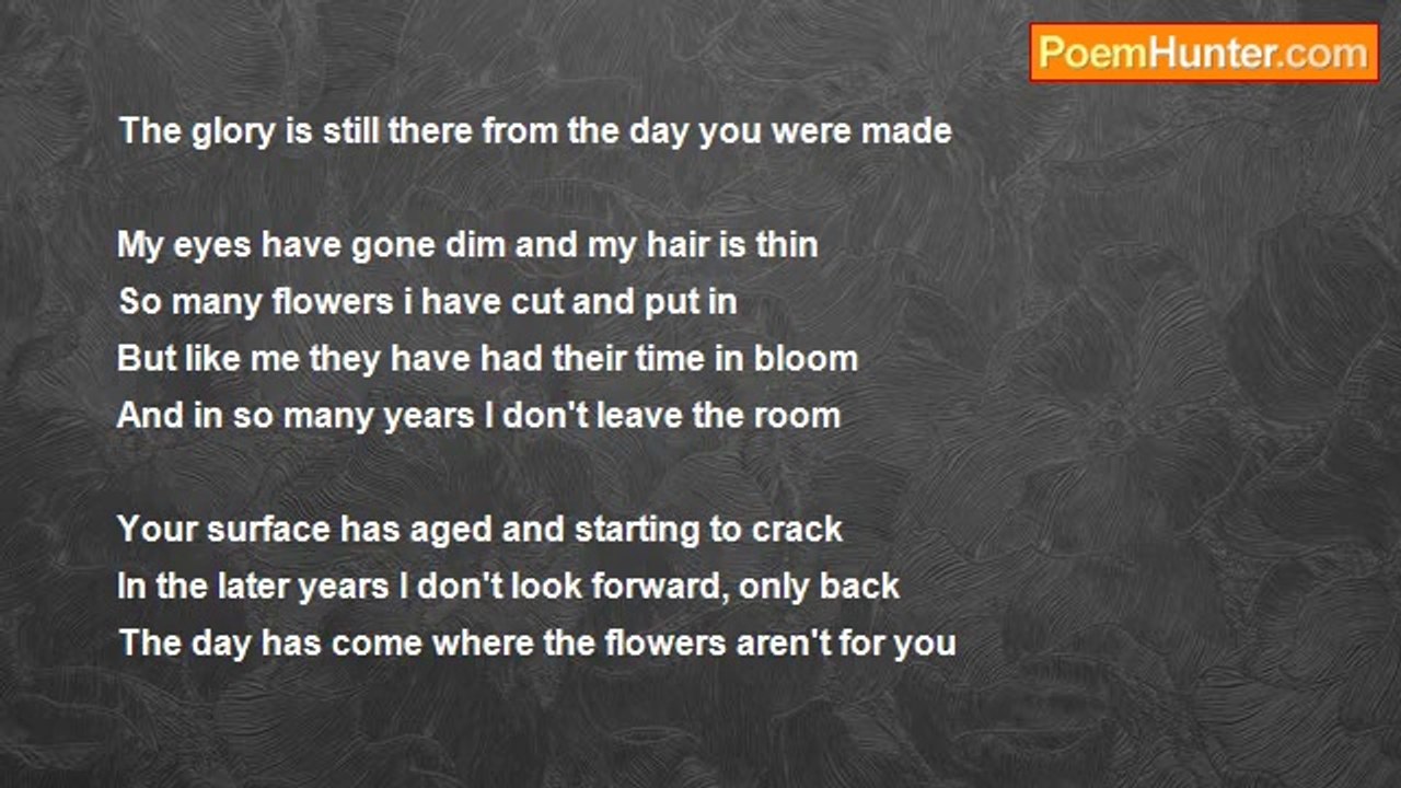 DEEP DARK SOUL POET - The vase....