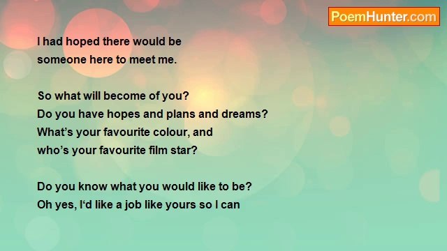 Sean Joyce - DO YOU HAVE HOPES AND PLANS AND DREAMS