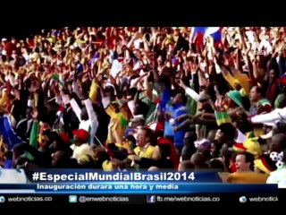 Detalles de la inauguración del Mundial