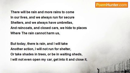 RIC S. BASTASA - There will be rain