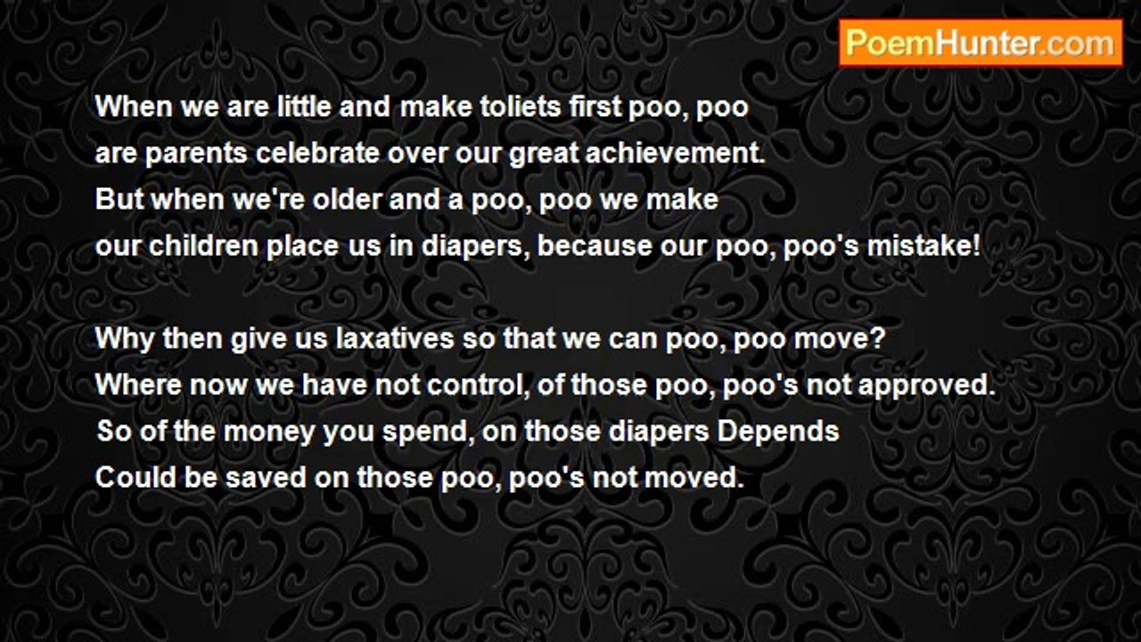 Linda Winchell - 'Too Much Poop! '