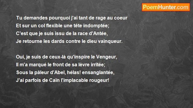 Gerard de Nerval - Anteros