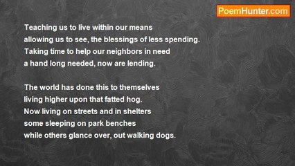 Linda Winchell - 'Living Within Our Means'