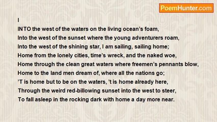 George Edward Woodberry - Homeward Bound