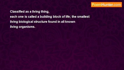 Carolyn Brunelle - ACROSTIC (Cell)