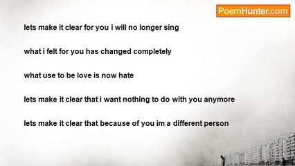 bree nada - lets make it clear