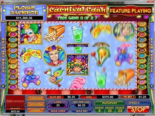 Carnival Cash Slot Freespin Feature Big Win 193xBet