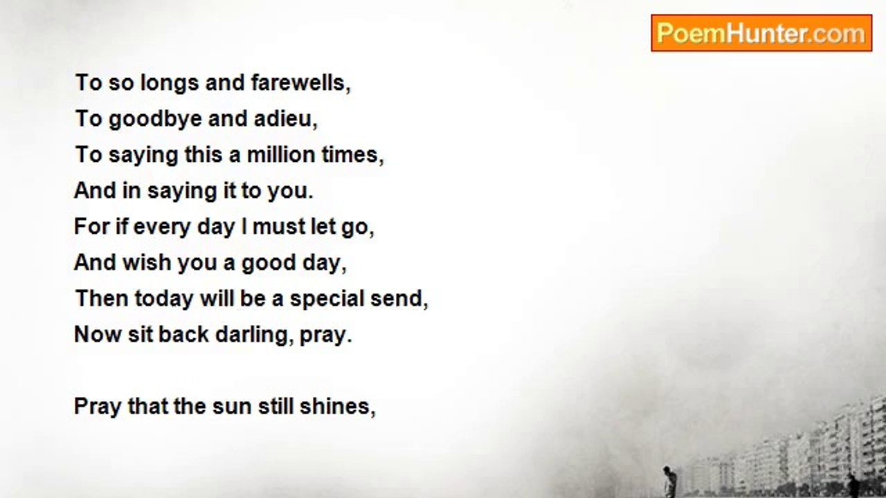 Steven Rodgers - Goodbye, Farewell, Adieu