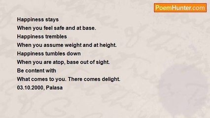 Rm.Shanmugam Chettiar. - The stability of happiness