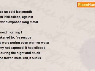 Is It Poetry - Being Homeless I Hate