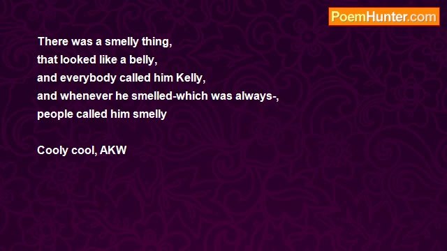 Cooly cool - Smelly Things