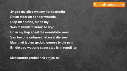 Carike Klokow - (Afrikaans)   Verewig Ons