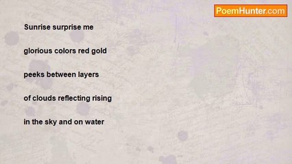 Lorraine Margueritte Gasrel Black - Tanka: Mountain Sunrise