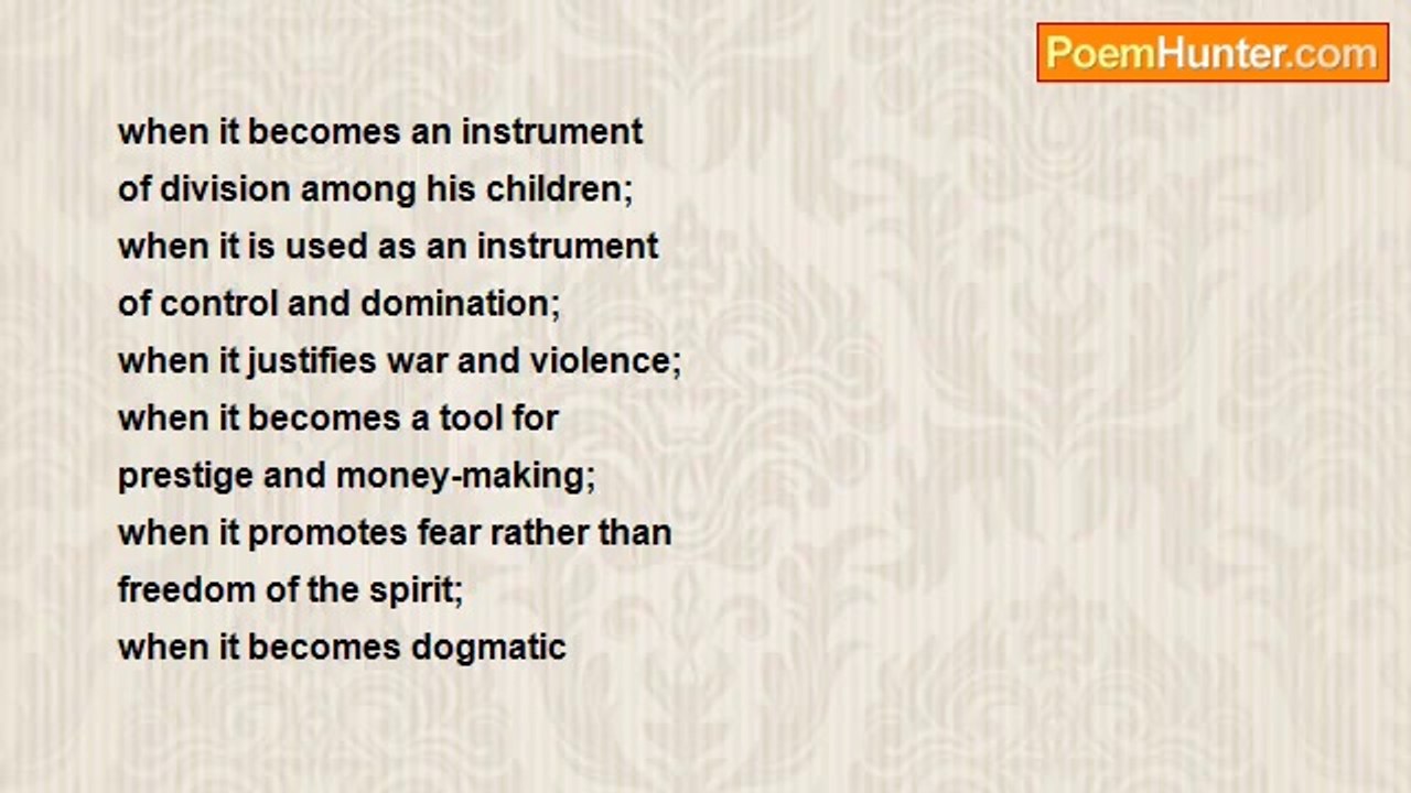 Philip Emmanuel Penaflor - God Hates Religion