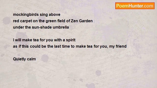 wabi sabi - Japanese Tea Ceremony