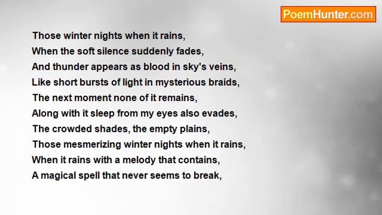 Abdul Rafay - Those winter nights...