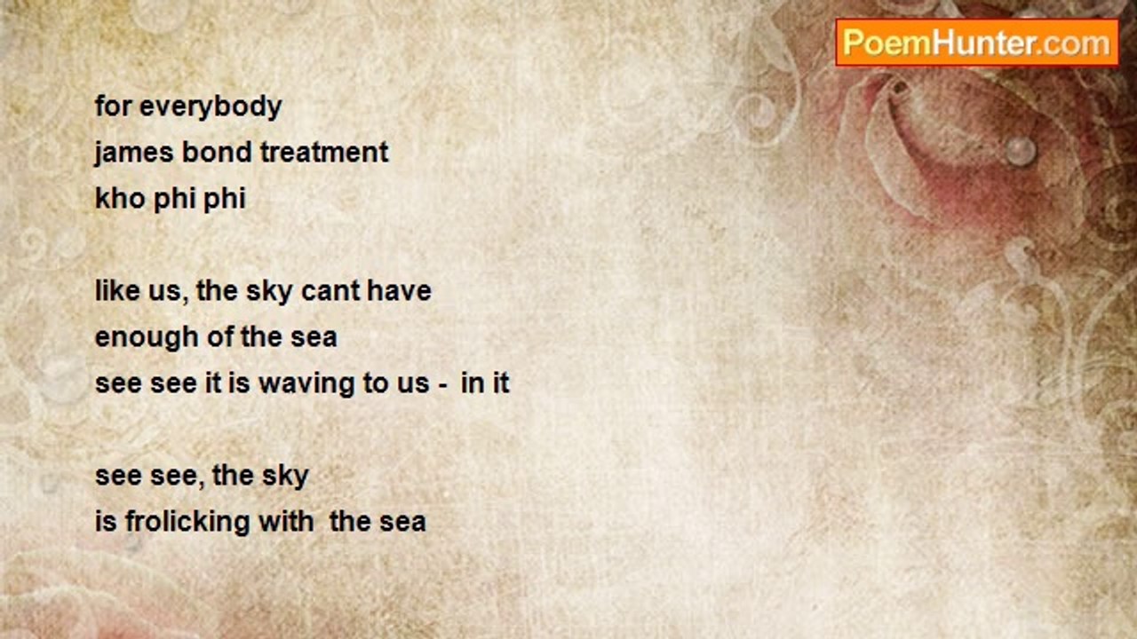 john tiong chunghoo - Travel Haiku - Kho Phi Phi Island (Thailand)