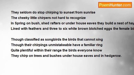 Francis Duggan - The Cheeky Chirpers