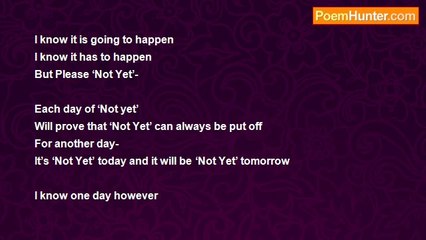 Shalom Freedman - Not Yet