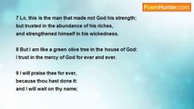 King David of Israel - Psalm  52: Why Boastest Thou Thyself In Mischief, O Mighty Man?