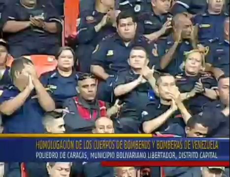 (Vídeo) Presidente aprobó 400 millones de bolívares para homologar sueldos de bomberos