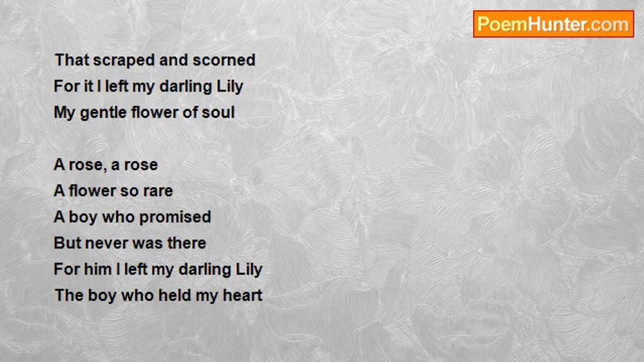 Charlie Bain - A Lily, A Rose