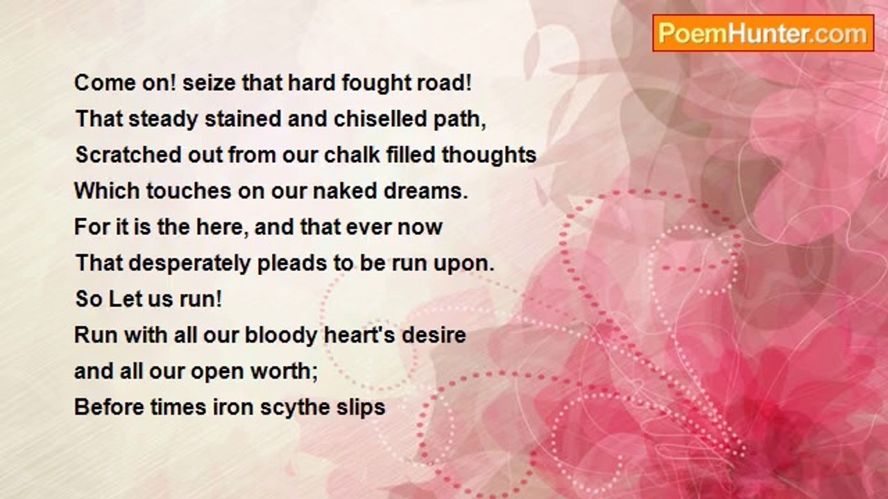 Andrew David Dalby - carpe viam carpe diem