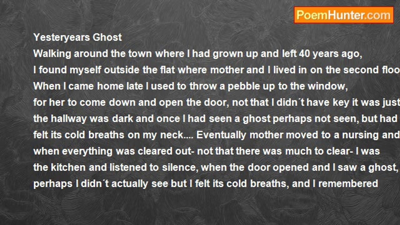 oskar hansen - ghost