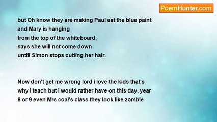 maria goodison - Dear Lord