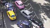 Cabbie strike against Uber snarls London traffic