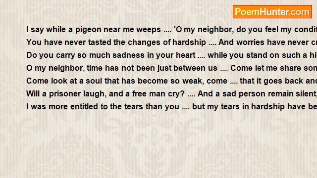 Abu Firas al-Hamadani - A Private conversation of a Prisoner