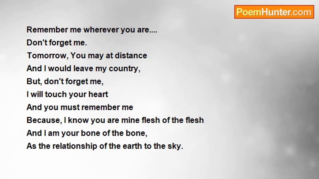 Bahadur Basumatary - Just Remember Me