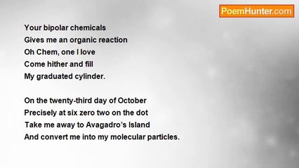 Cynthia Onukwugha - Ode to Chemistry