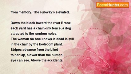 Heather McHugh - Elevated