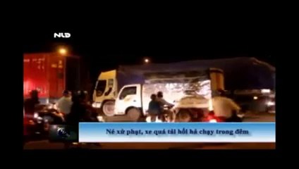 Tranh tram can luu dong xe tai hoat dong dem-hoasenvang.com.vn