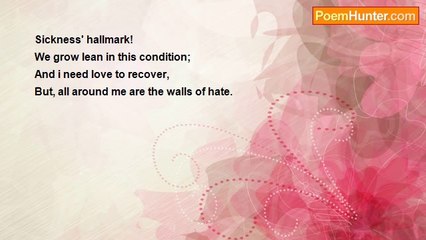 Edward Kofi Louis - Walls Of Hate