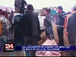 Asesinan a un hombre y dejan su cadáver abandonado en Villa el Salvador