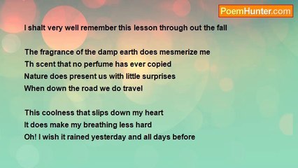 Abhitha Sathiyaraj - Raindrops