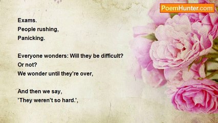 Madison Cornwell - Exams