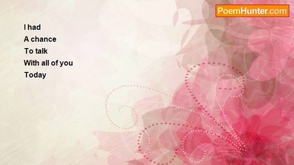 Aldo Kraas - A CHANCE TO TALK